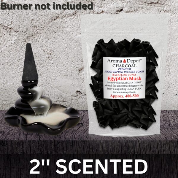 2'' Scented Charcoal Backflow Incense Cones Wholesale