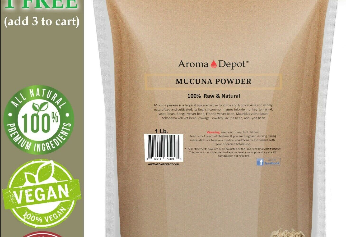 Mucuna Powder is a natural mood enhancer and herbal supplement. Explore the organic, L-Dopa-rich source for dopamine support and cognitive function.