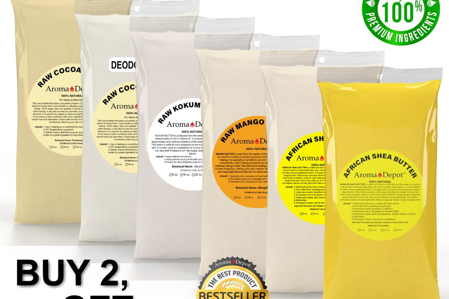 1 lb. Body Butters Bags