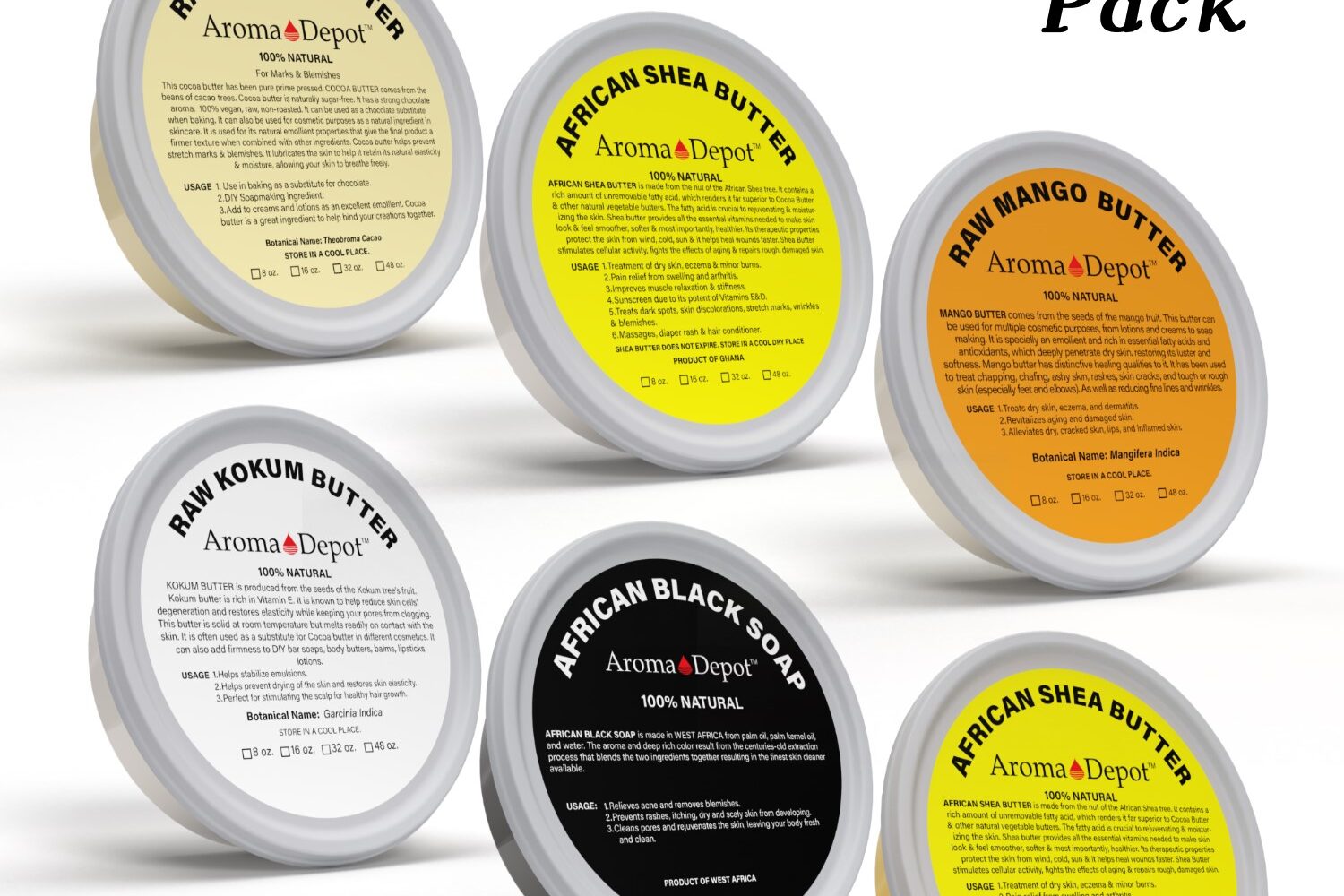 Cocoa Kokum Mango Shea butter African Black Soap Paste