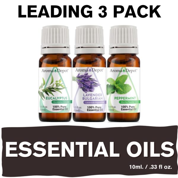 Essential Oil Set 3 - 10 ml. Aromatherapy Set Wholesale Aroma Depot Essential Oil Set 3 - 10 ml. 100% Pure Therapeutic Grade Buy 3, Get 1 FREE Over 15 Thousand Sold on eBay 10ml. Essential Oil 100% Pure Natural Therapeutic Grade. Essential Oil Set 100% Pure & Natural Therapeutic Grade Oils. Essential Oils Overview Aromas: Each essential oil boasts its own unique aroma, ranging from refreshing and invigorating to soothing and grounding. Blends With: These essential oils blend harmoniously with one another, offering endless possibilities for creating custom aromatic experiences. Common Uses: From promoting relaxation and emotional balance to supporting skin health and natural cleaning, essential oils offer a wide array of benefits for both mind and body. Usage Tips: Remember to dilute essential oils properly before use to prevent skin irritation. Always conduct a patch test beforehand, especially if you have sensitive skin. Additionally, consult with a healthcare professional before using essential oils, particularly if pregnant, nursing, or dealing with any medical concerns. Explore the world of essential oils and discover the power of nature's fragrant remedies! Let me know if this aligns with your expectations! Our oils are crafted to the highest standards of purity and quality, ensuring they are 100% natural therapeutic grade and free from pesticides, carriers, or synthetic additives. However, it's crucial to understand that essential oils are potent concentrates that require careful handling. Leading organizations such as the International Federation of Aromatherapists and prominent aromatherapy associations advise against internal use of essential oils without proper guidance from a trained healthcare practitioner. While our oils are of the utmost quality, internal use should only be undertaken under the supervision of a qualified professional. It's important to note that the information provided on our site is for reference purposes only and should not replace advice from licensed healthcare professionals. Our products have not been evaluated by the FDA and are not intended to diagnose, treat, cure, or prevent any disease. We classify our essential oils as medical food grade, and we strongly advise against internal use unless directed by a healthcare provider and certified aromatherapist. Proper dosage and usage should only be determined by qualified professionals. We urge you to consult with your healthcare provider and certified aromatherapist before considering ingestion of any essential oils. Safety is paramount, so please keep essential oils out of reach of infants, children, and pets. Wholesale available