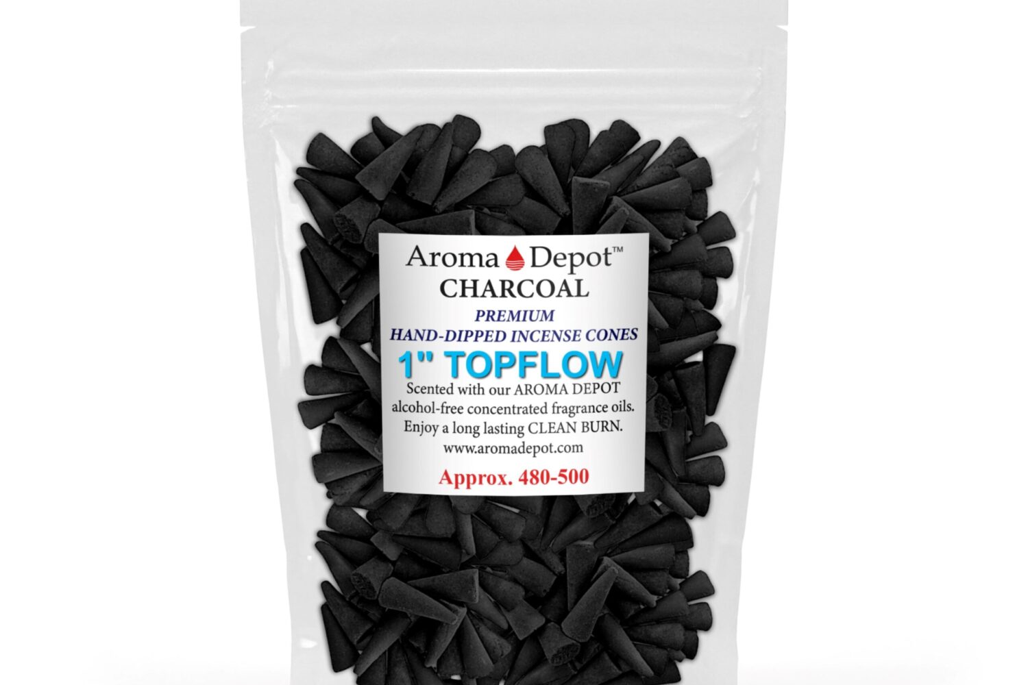 Charcoal Cones unscented COLORED 1" BACKFLOW Incense Cones Unscented Joss Powder Wholesale Bulk For Incense Waterfall Burner Holder Fragrance Oils Charcoal Cones