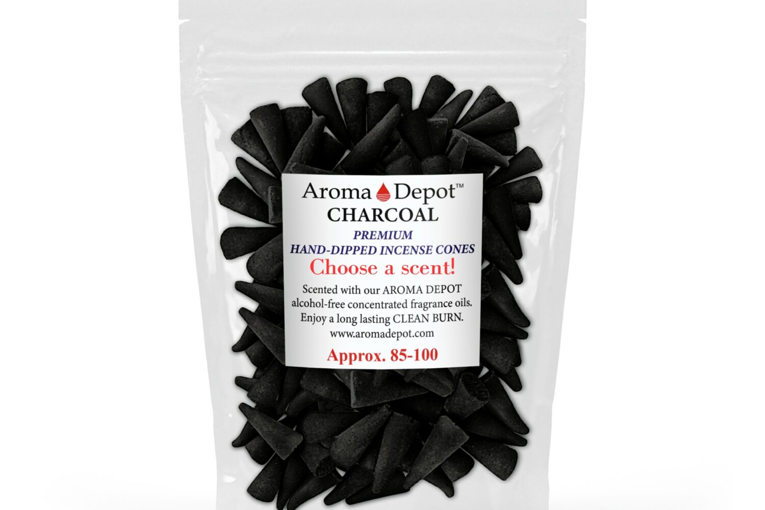 Charcoal Cones unscented COLORED 1" BACKFLOW Incense Cones Unscented Joss Powder Wholesale Bulk For Incense Waterfall Burner Holder Fragrance Oils Charcoal Cones