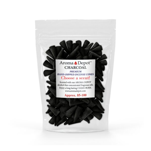 Charcoal Cones unscented COLORED 1" BACKFLOW Incense Cones Unscented Joss Powder Wholesale Bulk For Incense Waterfall Burner Holder Fragrance Oils Charcoal Cones
