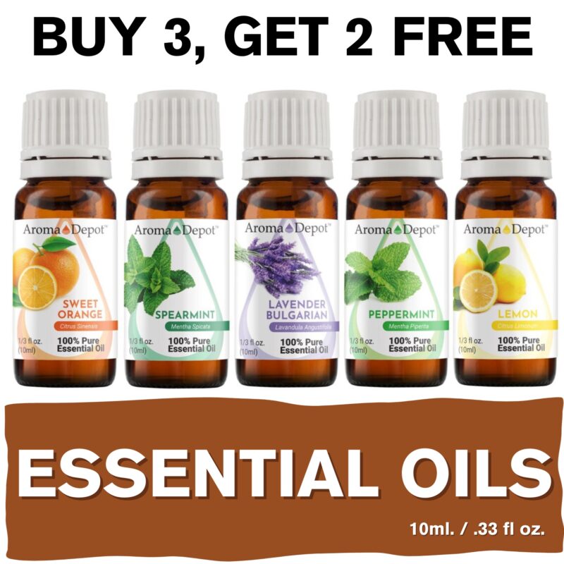 Aromatherapy Essential Oil Wholesale Aroma Depot Buy 3, Get 1 FREE Over 15 Thousand Sold on eBay 10 ml. Essential Oil 100% Pure Natural Therapeutic Grade. Aceite Esencia 100% Pure & Natural Therapeutic Grade Oils. Essential Oils Overview Aromas: Each essential oil boasts its own unique aroma, ranging from refreshing and invigorating to soothing and grounding. Blends With: These essential oils blend harmoniously with one another, offering endless possibilities for creating custom aromatic experiences. Common Uses: From promoting relaxation and emotional balance to supporting skin health and natural cleaning, essential oils offer a wide array of benefits for both mind and body. Usage Tips: Remember to dilute essential oils properly before use to prevent skin irritation. Always conduct a patch test beforehand, especially if you have sensitive skin. Additionally, consult with a healthcare professional before using essential oils, particularly if pregnant, nursing, or dealing with any medical concerns. Explore the world of essential oils and discover the power of nature's fragrant remedies! Let me know if this aligns with your expectations! Our oils are crafted to the highest standards of purity and quality, ensuring they are 100% natural therapeutic grade and free from pesticides, carriers, or synthetic additives. However, it's crucial to understand that essential oils are potent concentrates that require careful handling. Leading organizations such as the International Federation of Aromatherapists and prominent aromatherapy associations advise against internal use of essential oils without proper guidance from a trained healthcare practitioner. While our oils are of the utmost quality, internal use should only be undertaken under the supervision of a qualified professional. It's important to note that the information provided on our site is for reference purposes only and should not replace advice from licensed healthcare professionals. Our products have not been evaluated by the FDA and are not intended to diagnose, treat, cure, or prevent any disease. We classify our essential oils as medical food grade, and we strongly advise against internal use unless directed by a healthcare provider and certified aromatherapist. Proper dosage and usage should only be determined by qualified professionals. We urge you to consult with your healthcare provider and certified aromatherapist before considering ingestion of any essential oils. Safety is paramount, so please keep essential oils out of reach of infants, children, and pets. Wholesale available