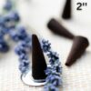 Charcoal Cones unscented COLORED 2" BACKFLOW Incense Cones Unscented Joss Powder Wholesale Bulk For Incense Waterfall Burner Holder Fragrance Oils Charcoal Cones