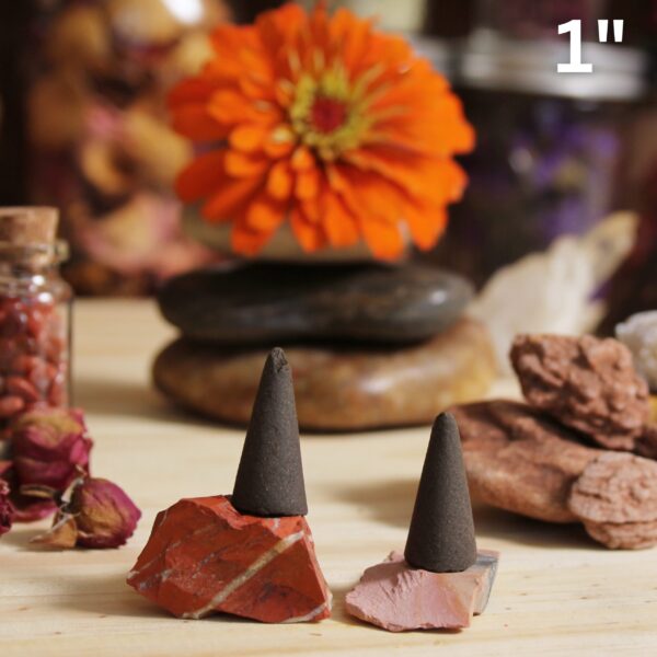 1" Charcoal Cones unscented COLORED 1.25" BACKFLOW Incense Cones Unscented Joss Powder Wholesale Bulk For Incense Waterfall Burner Holder Fragrance Oils Charcoal Cones