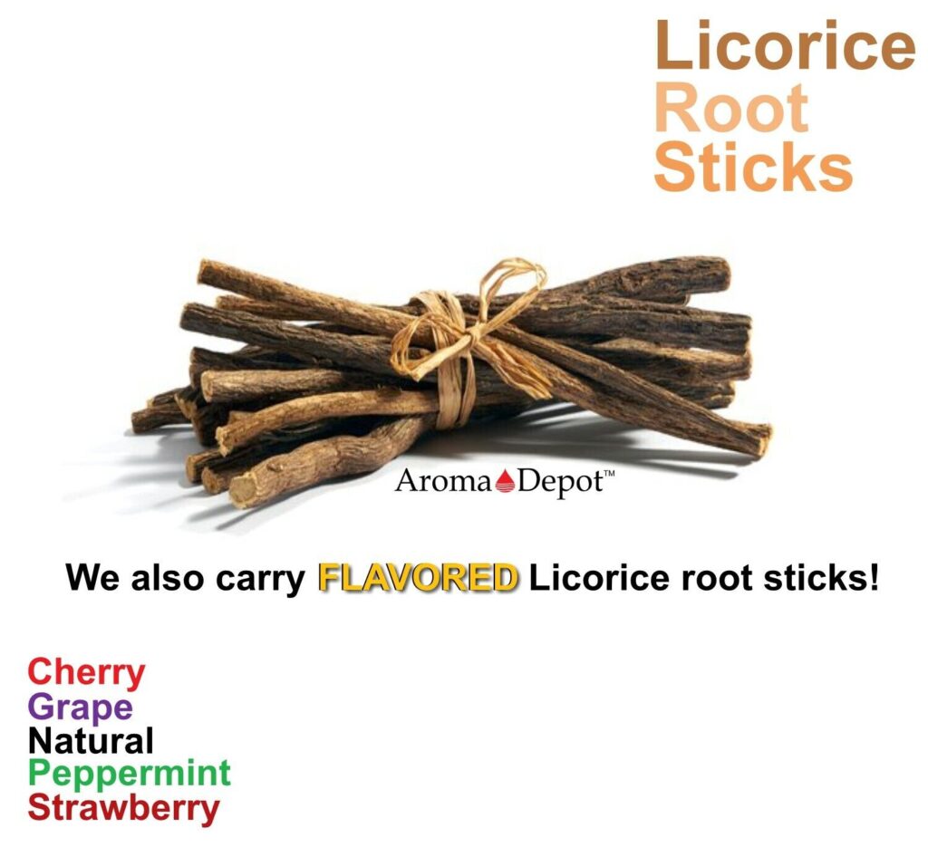 Banana Licorice Root Chew Sticks Bulk 100 Pure Natural Fresh