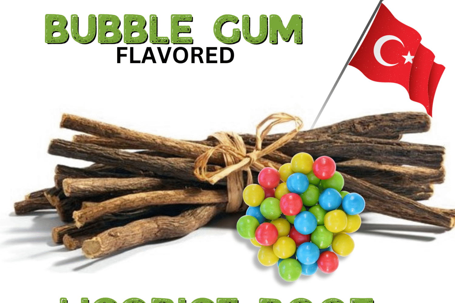 Natural Wild-crafted WHOLESALE Licorice Root Chew Sticks Bulk 100% Pure Natural Fresh Turkish Glycyrrhiza Glabra 100% Authentic Real LICORICE STICKS From Turkey. Wild-Crafted. 100% Naturally Grown. Choose from the drop-down menu Flavor or Weight! About This Item: Aroma Depot Licorice Root Chew Sticks - 100% Natural Indulge in the delicious goodness of Aroma Depot Banana Flavored Licorice Root Chew Sticks for Humans — a burst of pure, natural delight. Crafted with 100% pure licorice root, these flavorful sticks not only offer a tasty treat but also contribute to oral health and fresh breath. Each individual stick measures 6.5-7 inches, providing a satisfying chewing experience. Sourced directly from Turkey, our licorice root (Glycyrrhiza Glabra) ensures authenticity and quality. Elevate your snacking routine with the unique fusion of licorice goodness and banana flavor. Perfect for on-the-go freshness and an enjoyable oral health boost. 100% Authentic Real LICORICE STICKS from Turkey. Wild-Crafted and Naturally Grown for purity. Available in various flavors or weights - choose your preference from the drop-down menu. Please note that the item is sold by volume, and each stick may vary in weight. Sourced from Turkey: Sourced directly from Turkey, our licorice root (Glycyrrhiza Glabra) ensures authenticity and quality. Elevate your snacking routine with the unique fusion of licorice goodness and Bubble Gum flavor. Latin Names: Glycyrrhiza glabra, Liquiritia Officinalis, Glycyrrhiza uralensis Common Names: Licorice Root, Licorice, Liquorice, Sweet Root, Gan Zao (Chinese Licorice), Mulethi Chew-Stick Experience: Anti-bacterial properties for dental health. Releases sweet sap for a pleasant mouth fragrance. Traditionally used to suppress hunger and nicotine cravings. Amazing Benefits: Since ancient times, appreciated for various qualities. Supports weight loss and body fat reduction. Promotes a healthy liver and prevents hair loss. Addresses chronic fatigue and maintains oral health. Acts as an internal sun-blocking agent. Note: Licorice Root chew sticks are not intended for medical use. Sold as a volume, each stick varies in weight. Consult a physician before regular use for personalized advice. Turkish Chew Sticks This revised overview aims to create a more immersive and enticing description for your Bubble Gum Flavored Licorice Root Chew Sticks, enhancing their appeal and potential for better search impressions. Disclaimers: These statements have not undergone evaluation by the FDA. This product is not designed to diagnose, treat, cure, or prevent any disease. Warning:  Exercise caution, especially if you have hypertension, as licorice has the potential to raise blood pressure. WHOLESALE