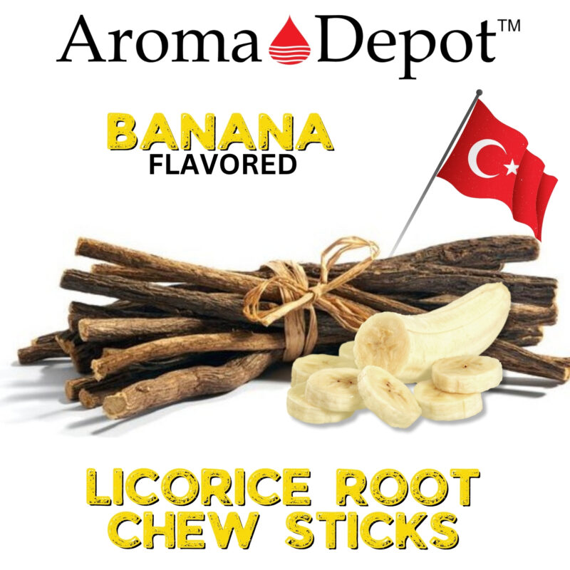 Licorice Root Chew Sticks wild-crafted