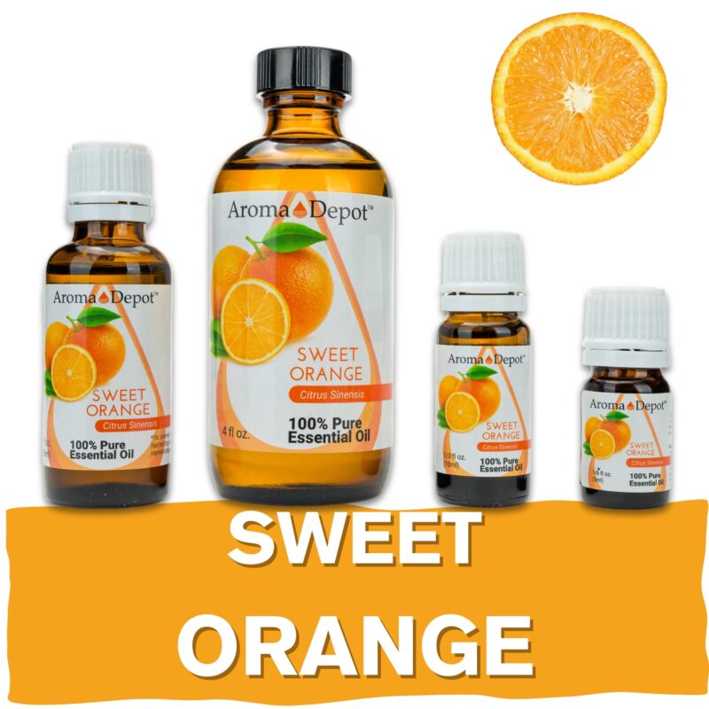 Aromatherapy Essential Oil Wholesale Aroma Depot Buy 3, Get 1 FREE Over 15 Thousand Sold on eBay Sweet Orange Essential Oil 100% Pure Natural Therapeutic Grade Wholesale Pure Natural Therapeutic Grade Sweet Orange Essential Oil (Dark): Ideal for Aromatherapy, Skin Care, Candle Making, and Diffusing. Botanical Name: Citrus sinensis Aroma: Sweet Orange Essential Oil (Citrus sinensis) exudes a bright, citrusy aroma with sweet and uplifting notes, providing a cheerful and refreshing scent. Blends With: Sweet Orange Essential Oil (Citrus sinensis) blends beautifully with a variety of other essential oils, including lavender, cinnamon, ginger, lemon, and bergamot. Derived from the peel of ripe oranges (Citrus sinensis) through cold pressing, Sweet Orange Essential Oil is cherished for its vibrant aroma and versatile properties, making it a popular choice in aromatherapy, personal care products, and natural remedies. Common Uses: Energizing Atmosphere: Diffuse Sweet Orange Essential Oil to create a warm and inviting atmosphere, perfect for boosting mood and promoting relaxation. Natural Cleaning: Harness the antibacterial properties of Sweet Orange Essential Oil by adding it to homemade cleaning products to disinfect surfaces and freshen the air. Skincare: Dilute Sweet Orange Essential Oil with a carrier oil and apply it topically to promote healthy-looking skin and reduce the appearance of blemishes and imperfections. However, it's important to note that Sweet Orange Essential Oil must be diluted properly before use to prevent skin irritation. Always conduct a patch test beforehand, especially if you have sensitive skin. Additionally, consult with a healthcare professional before using essential oils, particularly if pregnant, nursing, or dealing with any medical concerns." Let me know if this meets your expectations! Our oils are crafted to the highest standards of purity and quality, ensuring they are 100% natural therapeutic grade and free from pesticides, carriers, or synthetic additives. However, it's crucial to understand that essential oils are potent concentrates that require careful handling. Leading organizations such as the International Federation of Aromatherapists and prominent aromatherapy associations advise against internal use of essential oils without proper guidance from a trained healthcare practitioner. While our oils are of the utmost quality, internal use should only be undertaken under the supervision of a qualified professional. It's important to note that the information provided on our site is for reference purposes only and should not replace advice from licensed healthcare professionals. Our products have not been evaluated by the FDA and are not intended to diagnose, treat, cure, or prevent any disease. We classify our essential oils as medical food grade, and we strongly advise against internal use unless directed by a healthcare provider and certified aromatherapist. Proper dosage and usage should only be determined by qualified professionals. We urge you to consult with your healthcare provider and certified aromatherapist before considering ingestion of any essential oils. Safety is paramount, so please keep essential oils out of reach of infants, children, and pets. Wholesale available