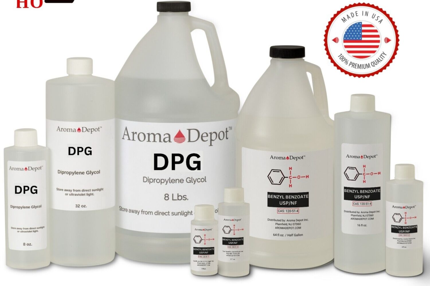 DPG and Benzyl Benzoate Combo Pack